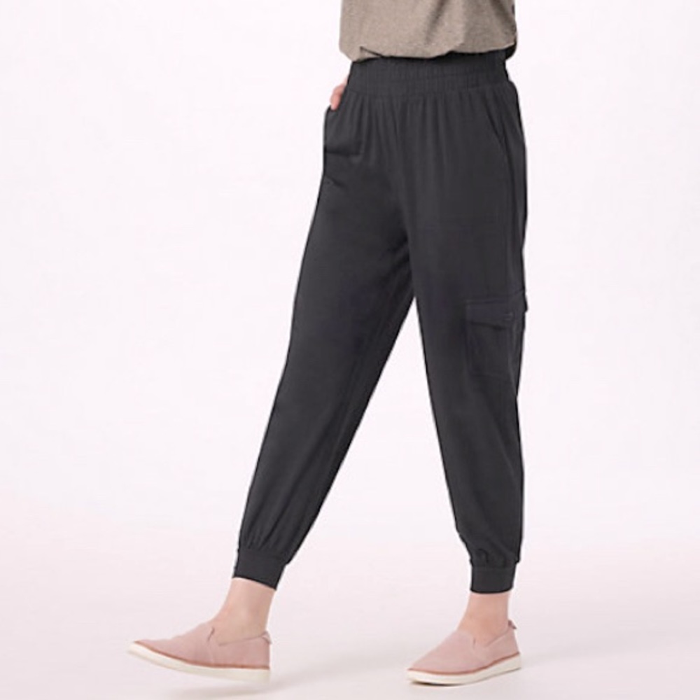 Like NEW AnyBody Cozy Knit Cargo Joggers